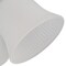 Westinghouse Ceiling Fan -Light Kit 3Lgt Cluster White Finish Frosted Ribbed Glass 7784700 - alternate 2
